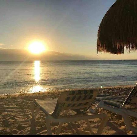 Beachfront Akumal Half Moon Bay Bagian luar foto