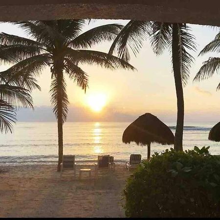 Beachfront Akumal Half Moon Bay Bagian luar foto